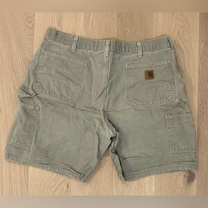 Vintage Carhartt B25 DES Carpenter Canvas Work Shorts